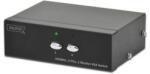 ASSMANN Switch KVM Digitus DS-44100-1, 2x VGA, Black (DS-44100-1)