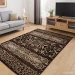 Delta Carpet Covor Modern, Luna 1803, Maro, Diverse Dimensiuni, 1300 gr mp (2211698911969) Covor