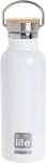 Ecolife Termos EcoLife Alb 500ml Cu Capac De Bambus