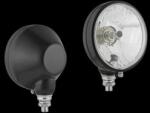 WESEM MTZ traktor, URSUS Fényszóró ALSÓ csavaros (ÁLLÓ) kivitel, Fekete fémházas, Kristályos üveggel, H4/R2 izzós + helyzetjelző, átm. : 161mm, vast. : 115mm, mag. : 182mm - PES2.42170 (PES2.42170) - autosz