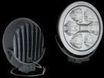 WESEM ! ! ! ÚJDONSÁG! ! ! - FERVOR full LED távfényszóró egyedi LED helyzetjelzővel, NAGY (180mm) kerek, (25-ös referencia szám - max. 4db/autó), 12-24V, fogyasztás: 27W+3W, átm. : 180mm vast. : 69mm - LUM2