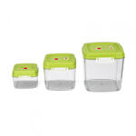 Heinner Set 3 caserole Heinner HAV-CUPS, 0.5 L, 1.4 L, 3 L, compatibile cu modelele HAV-130BKSL, HAV-130WHSS, HAV-130WH (HAV-CUPS)