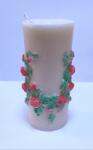 EventaGroup Lumanare - colorata -flori (237388)