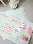 Gogofashion Trusou botez personalizat roz - 7 piese elegante pentru fete