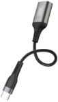 XO cablu adaptor priză USB - Type-C, 15cm, NEGRU XO-NB201 (XO-NB201)
