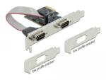 Delock PCI Express Card 2 x conector serial RS-232
