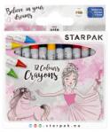 Starpak Set creioane cerate Starpak, Balerina, 12 culori