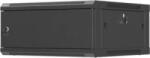 Lanberg Rack Lanberg WF01-6604-00B, 4U, 600 x 600 mm, Black (WF01-6604-00B) - cel