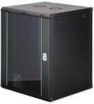 ASSMANN Rack Digitus Cabinet metalic, Digitus, 19" 16U, 600x600cm, negru, nezmontat (DN-37115)