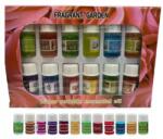  12 db Illóolajok Aromaterápiához (OLEJKI ETERYCZNE)