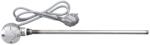 Aqualine - Tijă de încălzire electrică cu termostat, cablu drept, 600 W, crom LT67446 (LT67446)
