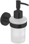 SAPHO Samba - Szappanadagoló tartóval, matt üveg/matt fekete SB219 (SB219)