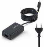 StarTech - 65 W-os USB-C laptop töltő, 1, 5 m-es kábel - 165LE-USB-C-CHARGER (165LE-USB-C-CHARGER)