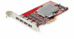 StarTech - 4 portos USB-A PCIe kártya, USB 3.2 10Gbps - P10Q4A-USB-CARD (P10Q4A-USB-CARD)