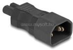 Delock Tápadapter IEC 60320 - C14 - C7, apa / anya, 2, 5 A, egyenes (DL80469) (DL80469)