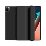 Gigapack Xiaomi Pad 5 tok (álló, bőr hatású, aktív flip, trifold, fekete) (GP-132340)