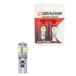4Cars LED izzó 5LED 12V CANBUS 5050SMD T10, fehér, 2 db (92582)