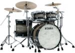 Tama STAR Walnut Shell Kit 4pcs - Satin Black Japanese Sen Burst/Chrome HW