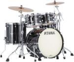 Tama Starclassic Maple Lacquer Shell Kit 4 pcs - Black Clouds & Silver Linings/Chrome HW