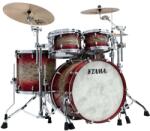 Tama STAR Walnut Shell Kit 4 pcs - Garnet Japanese Sen Burst/Chrome HW