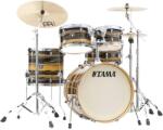 Tama Superstar Classic Drum Set 5 pcs - Natural Ebony Tiger Wrap/Chrome HW + SM5W Hardware Kit