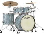 Tama Starclassic Maple Duracover Wrap Shell Kit 4 pcs - Sky Blue Swirl/Chrome HW