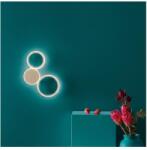 Ondaluce - Aplica de perete LED POIS, 20W, 230V, aurie (OND0050)