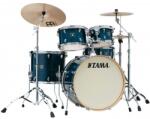 Tama Superstar Classic Drum Kit 5 pcs - Gloss Sapphire Lacebark Pine/Chrome HW + SM5W Hardware Kit