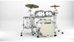 Tama Starclassic Maple Lacquer Shell Kit 4 pcs - Piano White/Smoked Black Nickel HW