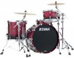 Tama Starclassic Walnut/Birch Lacquer Shell Kit 3 pcs - Molten Raspberry Fade/Chrome HW