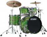 Tama Starclassic Walnut/Birch Lacquer Shell Kit 4 pcs - Lacquer Shamrock Oyster/Chrome HW