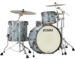 Tama Starclassic Maple Duracover Wrap Shell Kit 3 pcs - Sky Blue Swirl/Smoked Black Nickel HW