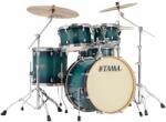 Tama Superstar Classic Drum Set 5 pcs - Blue Lacquer Burst/Chrome HW + SM5W Hardware Kit