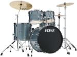 Tama Stagestar Drum Set 5 pcs (22" BD) - Sea Blue Mist/Chrome HW + MEINL Cymbals BCS Cymbal Set - hangszeraruhaz - 303 000 Ft