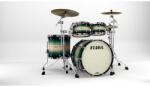 Tama Starclassic Maple Exotic Shell Kit 4 pcs - Emerald Pacific Walnut Burst/Black Nickel HW