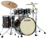 Tama Starclassic Maple Lacquer Shell Kit 4 pcs - Dark Mocha Burst/Chrome HW