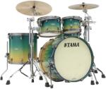 Tama Starclassic Maple Exotic Shell Kit 4 pcs - Marine Shoreline Movingui Fade/Smoked Black Nickel HW
