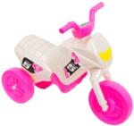 Koliken műanyag kismotor S fehér-ciklámen