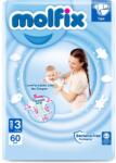 Moltex Бебешки пелени Molfix - Midi 3, 4-9 kg, 68 броя (8690536813407) - ozone