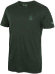 Zulu Merino Fire 160 Short Comfy férfi póló XXL / sötétzöld