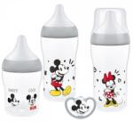 Nuk Подаръчен комплект NUK Perfect Match - Temperature Control, РР шишета, 0-6 м, Мики Маус (10225355) - ozone