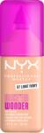 NYX Professional Makeup Make 'EM Wonder Foundation alapozó /07 Light Ivory