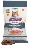 Serrano Anti Hairball macska jutalomfalat szőrlabda ellen lazaccal és tonhallal - 50 g
