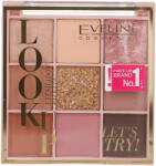 Eveline Cosmetics Let's Try szemhéjpúder paletta - 1 db