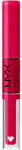 NYX Cosmetics Shine Loud High Shine Lip Color kétvégű ajakrúzs, World Shaper