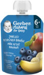 Gerber alma-áfonya-banán gyümölcspüré 6 hónapos kortól - 90 g