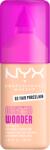 NYX Professional Makeup Make 'EM Wonder Foundation alapozó /02 Fair Pocelain