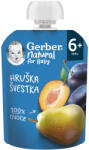 Gerber körte-szilva gyümölcspüré 6 hónapos kortól - 90 g