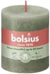 Bolsius hengeres gyertya Rustic Shine Fresh Olive green 68x80mm
