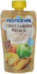 Hamánek Hame alma-banán-sárgabarack gyümölcspüré polentával - 100 g